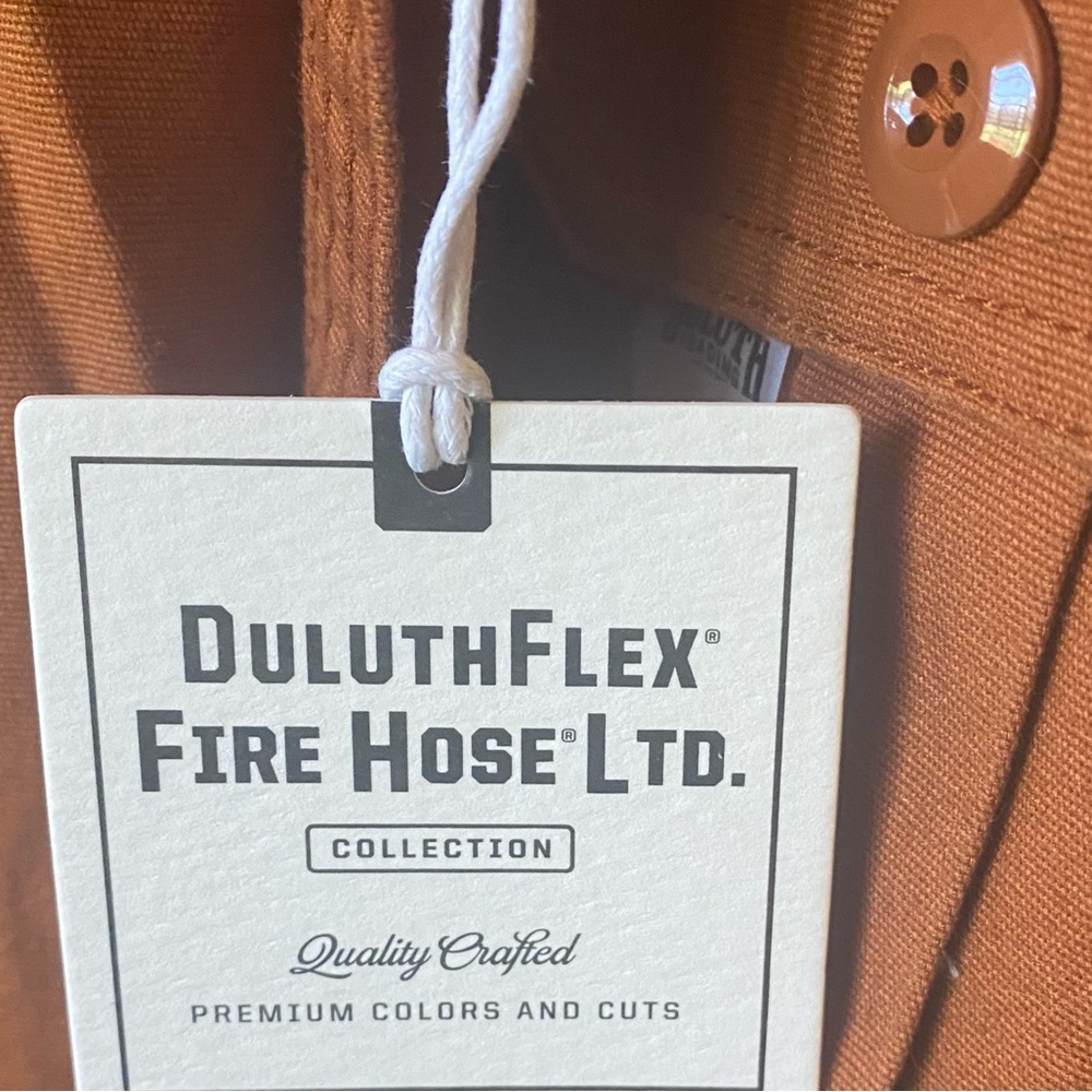 DULUTHFLEX FIRE HOSE LTD UNTUCKED OVERSHIRT SIZE LARGE IN CIDER - Picture 3 of 15